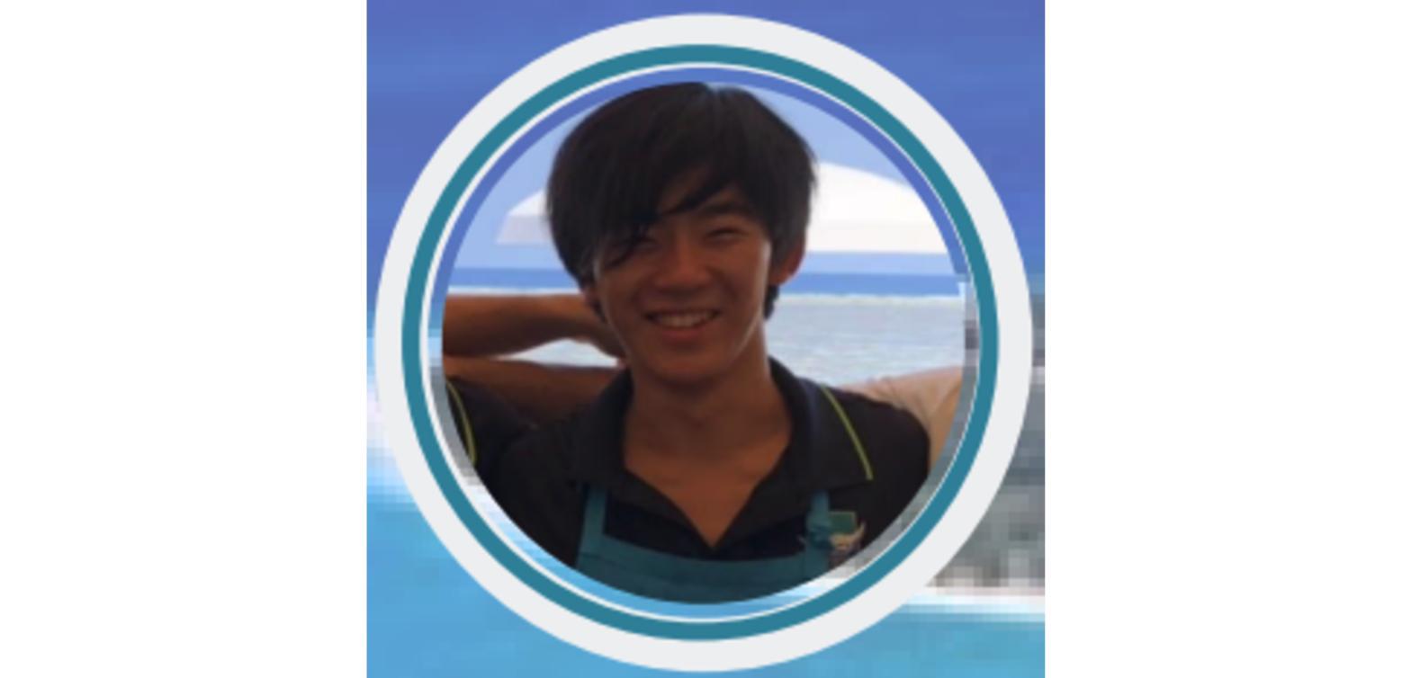 Kentaさん（レディエリオット島 エコリゾート／キッチンスチュワード）